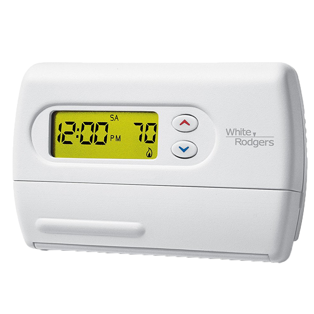 White-Rodgers 1F80-361 5+1+1 Day Programmable Thermostat, 1H/1C