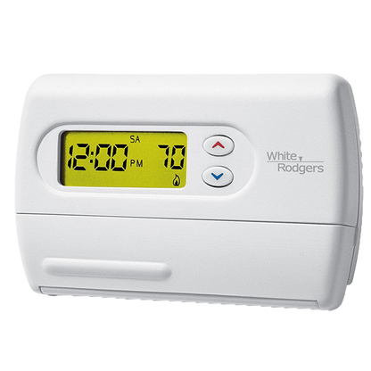 White-Rodgers 1F80-361 5+1+1 Day Programmable Thermostat, 1H/1C