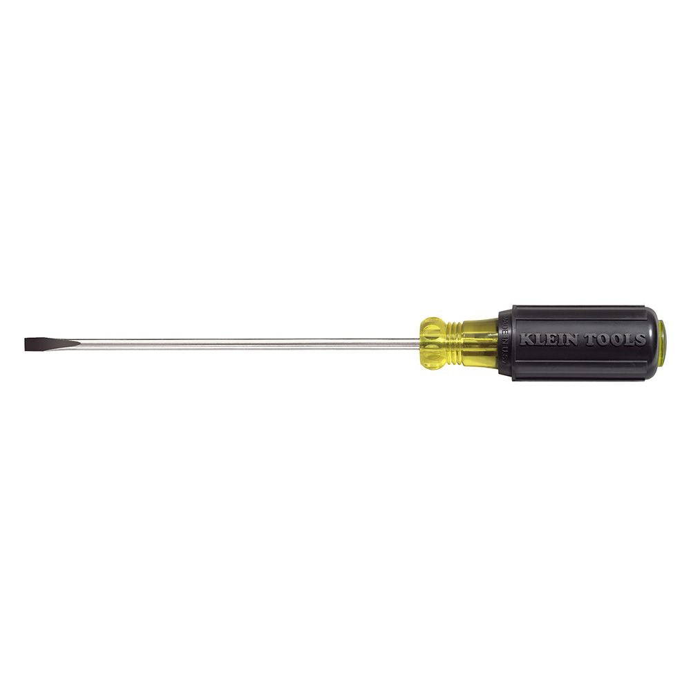 Klein Tools 601-6 3/16in Cabinet Tip Screwdriver, 6in Shank
