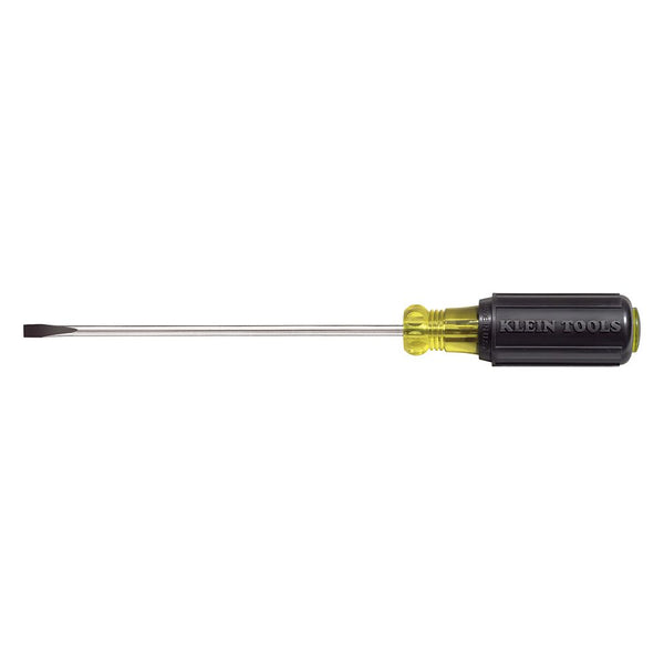 Klein Tools 601-6 3/16in Cabinet Tip Screwdriver, 6in Shank