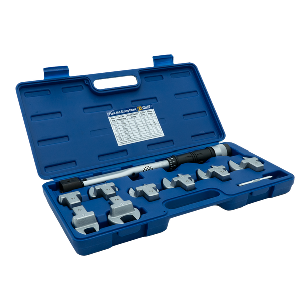 Yellow Jacket 60652 8-Head Torque Wrench Kit