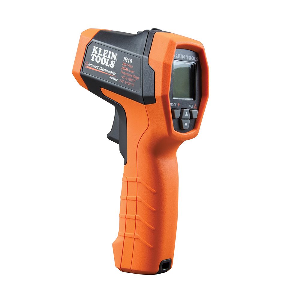 Klein Tools IR10 20:1 Dual-Laser Infrared Thermometer