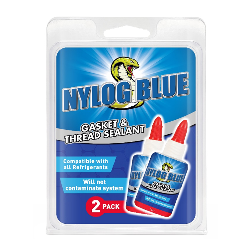 Refrigeration Technologies RT201BP Nylog Blue Gasket & Thread Sealant (2 Pack)