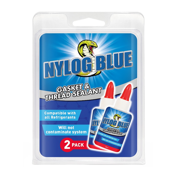 Refrigeration Technologies RT201BP Nylog Blue Gasket & Thread Sealant (2 Pack)