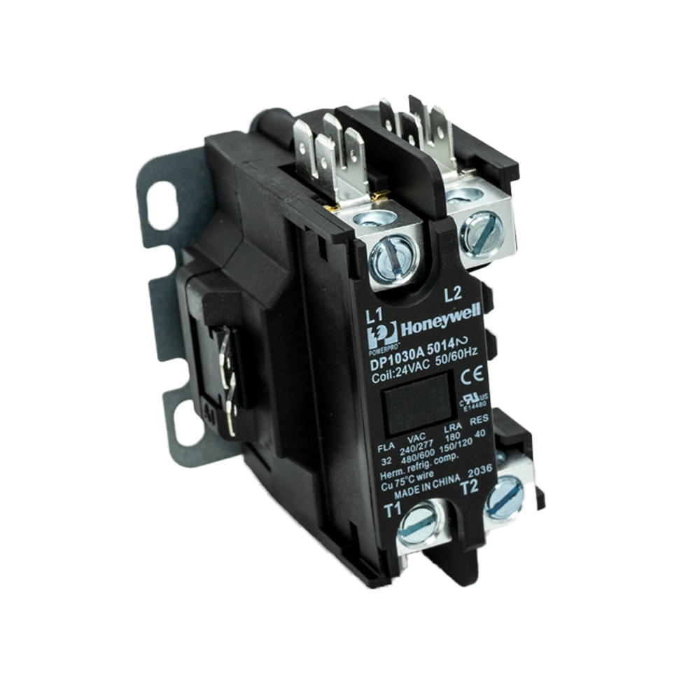 Honeywell DP1030A5014 24VAC 1 Pole Deluxe Definite Purpose Contactor ...