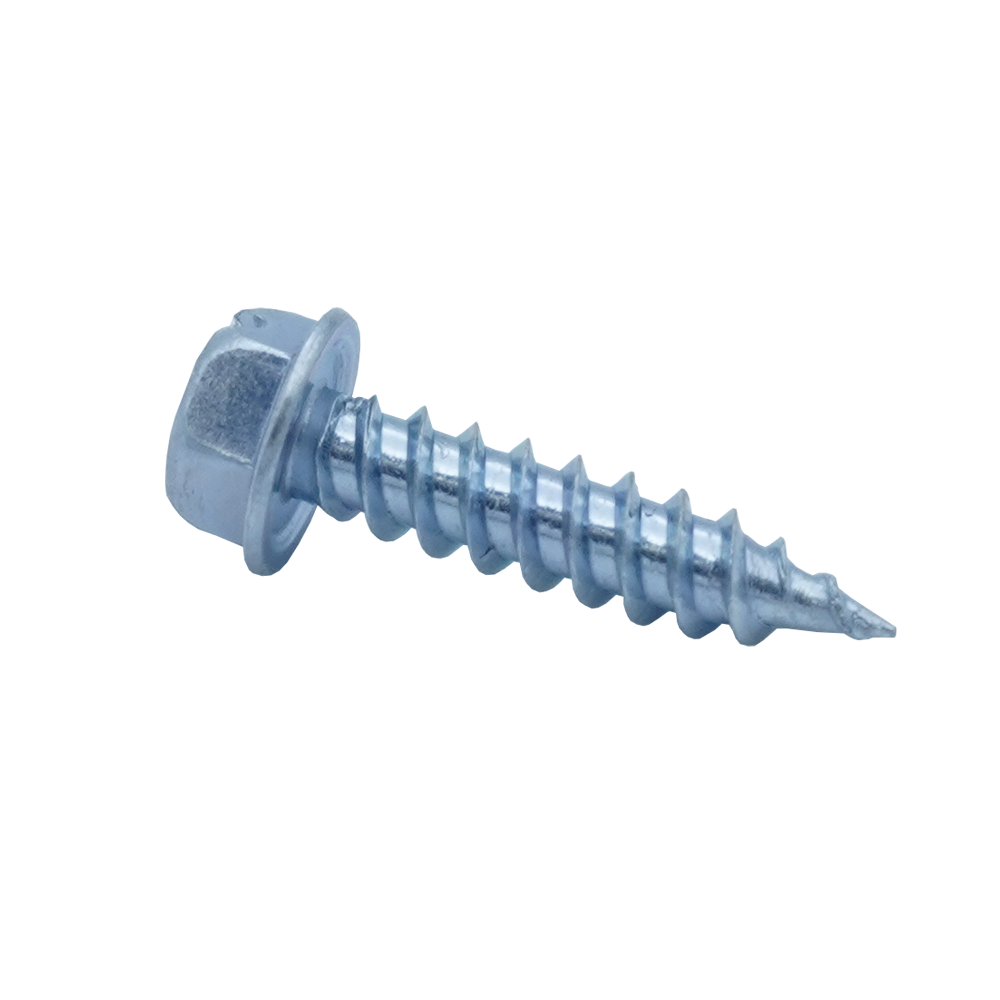 Malco HW8X3/4ZT Zip In 8x3/4 Hex Washer Screws, 1,000 Pack