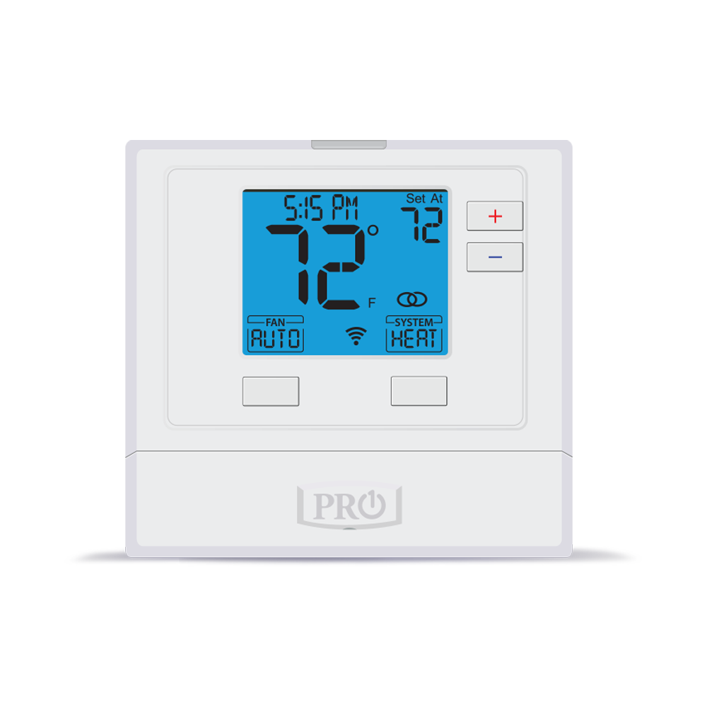 Pro1 IAQ T701i Heat Pump/Conventional Non-Programmable Thermostat