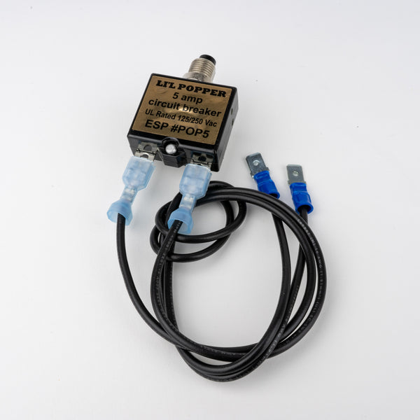 ESP POP5 Li'l Popper 5 Amp Control Circuit Breaker, Manual Reset HVAC