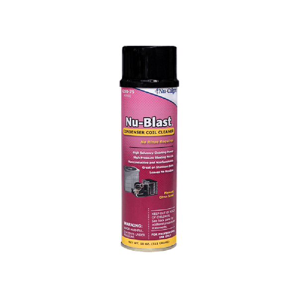Nu-Calgon 4291-75 Nu-Blast Coil Cleaner Aerosol 18 oz HVAC
