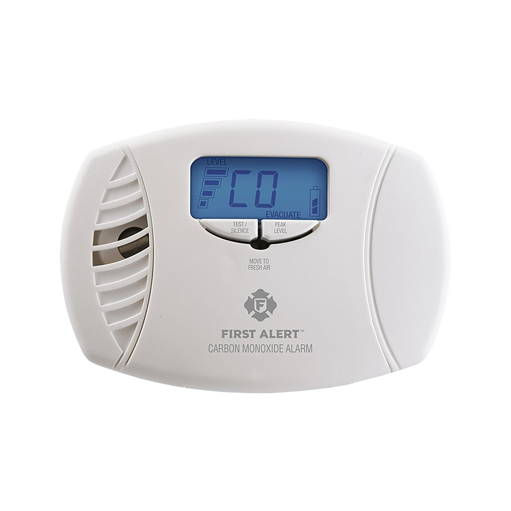 First Alert CO615 Plug-In Carbon Monoxide Alarm with Battery Backup & Digital Display