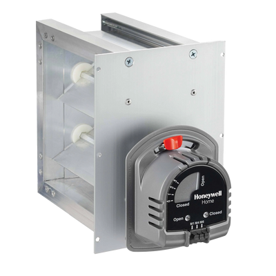 Honeywell ZD18X8TZ 18in x 8in Rectangular Parallel Blade Zone Damper