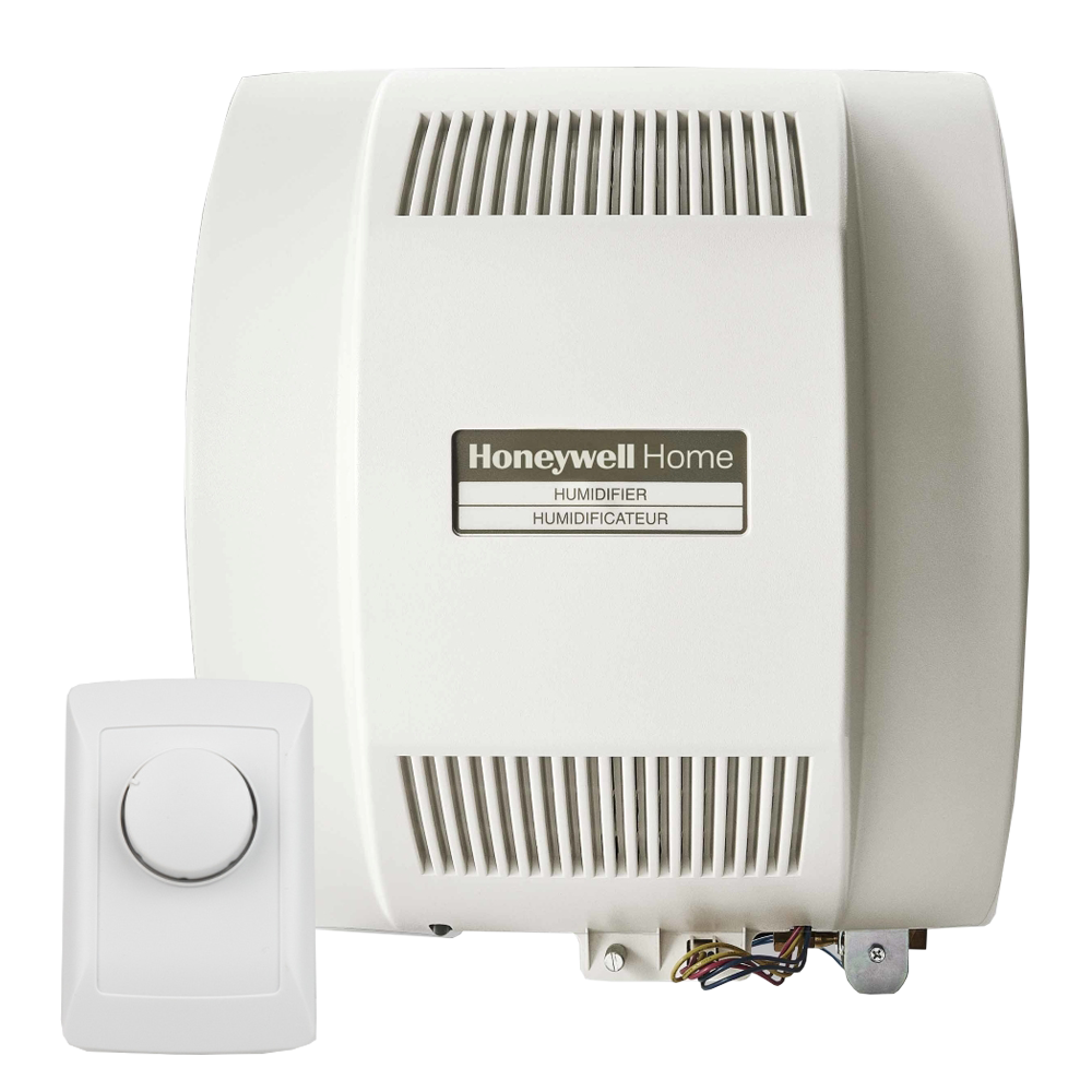 Honeywell HE365A1000 Fan-Powered Flow-Through Humidifier and Humidista ...