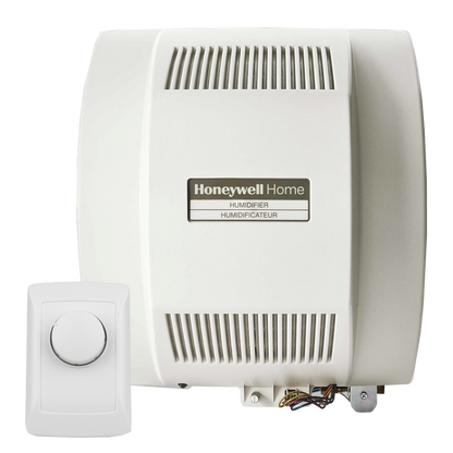 Honeywell HE365A1000 Fan-Powered Flow-Through Humidifier and Humidistat