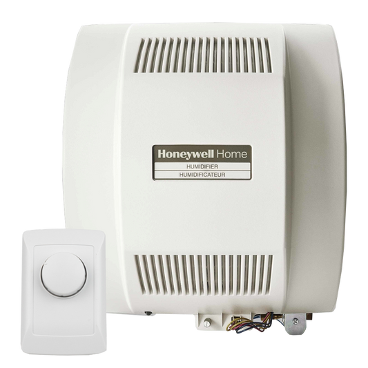 Honeywell HE365A1000 Fan-Powered Flow-Through Humidifier and Humidistat