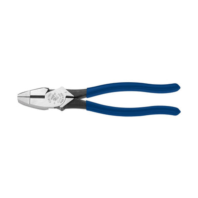 Klein Tools D213-9NE 9in New England Nose Lineman Pliers, Side-Cutting