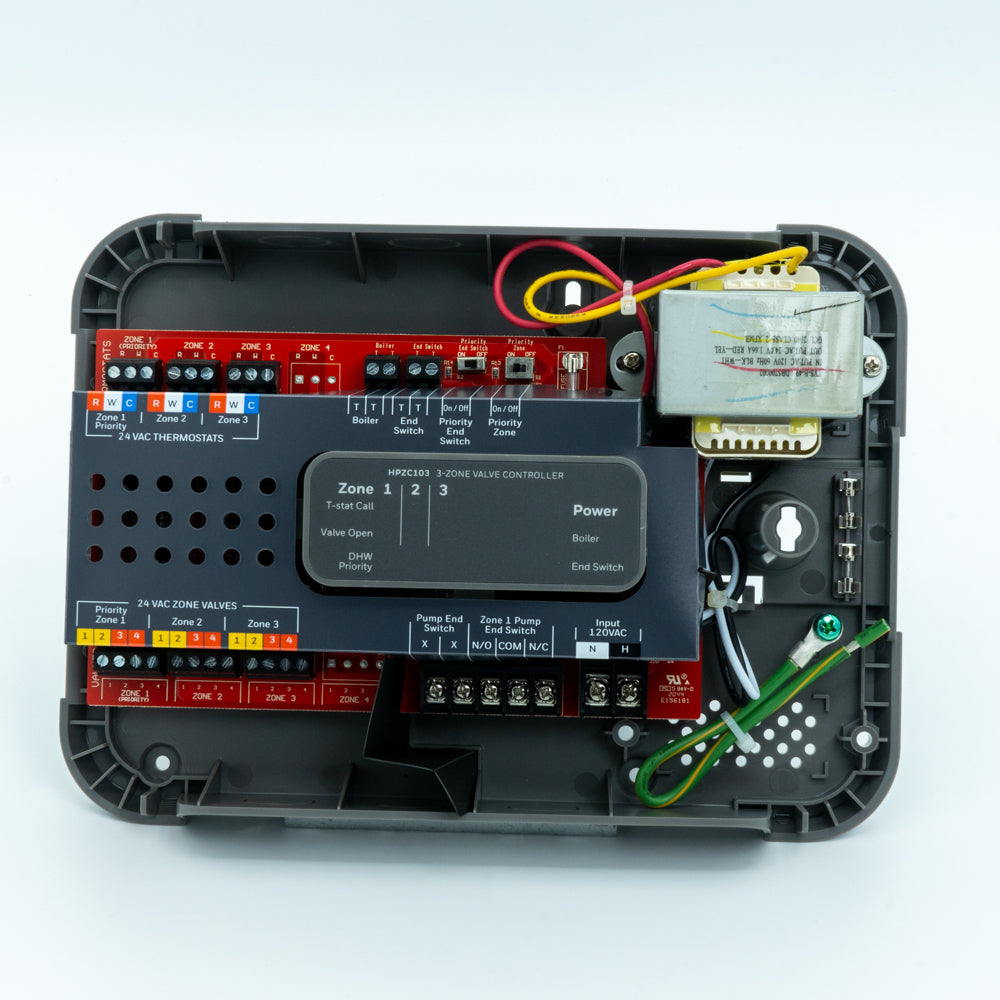 Honeywell HPZC103 3-Zone Valve Controller for Hydronic Zoning Panels