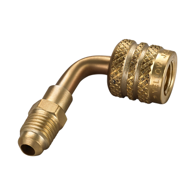 Yellow Jacket 19204 A2L Adapter 1/4 LH FFL To 1/4 RH MFL, 90 Degree