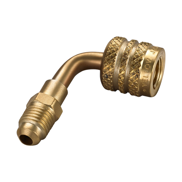 Yellow Jacket 19204 A2L Adapter 1/4 LH FFL To 1/4 RH MFL, 90 Degree