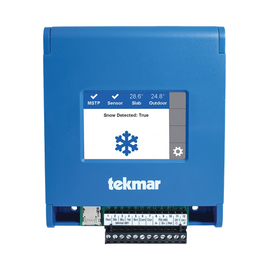 Tekmar 681 BACnet Sensor Interface, Snow/Ice Sensor Detector