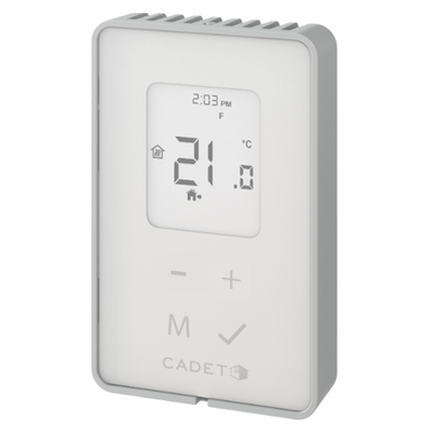 Cadet TEP362DW (08204) Double Pole, Programmable Electronic Wall Thermostat, 3600W