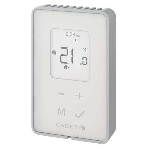 Cadet TEP362DW (08204) Double Pole, Programmable Electronic Wall Thermostat, 3600W