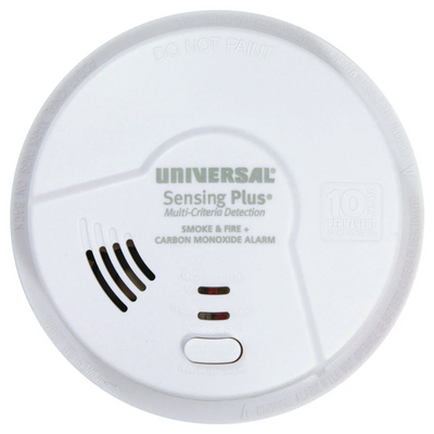 USI AMICH3511SC 3-in-1 Smoke, Fire and Carbon Monoxide Hallway Alarm