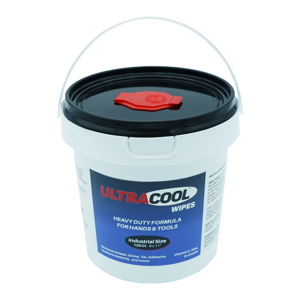 Cool Air Products CAP-431 Ultra Cool Heavy Duty Wipes For Hands & Tools
