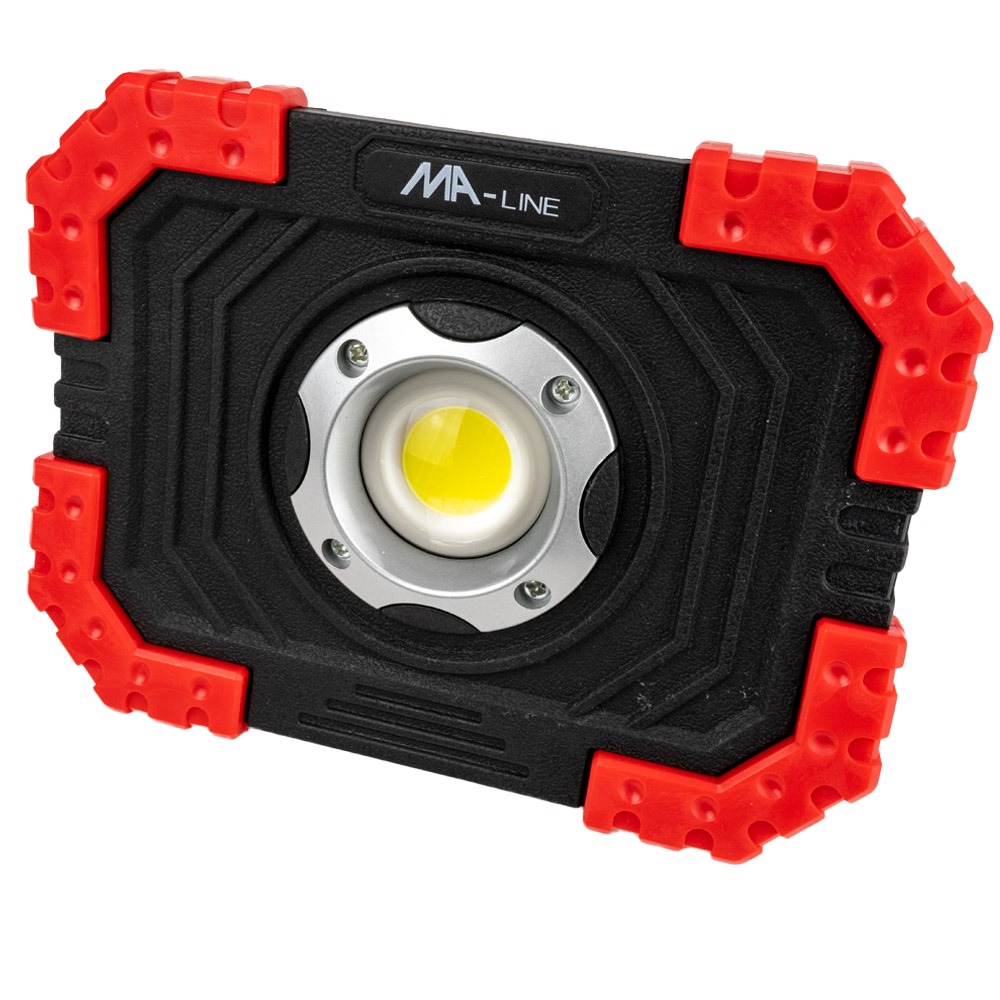 MA-Line MA-WL10C Portable Work Light, 570 Lumens, 10W COB