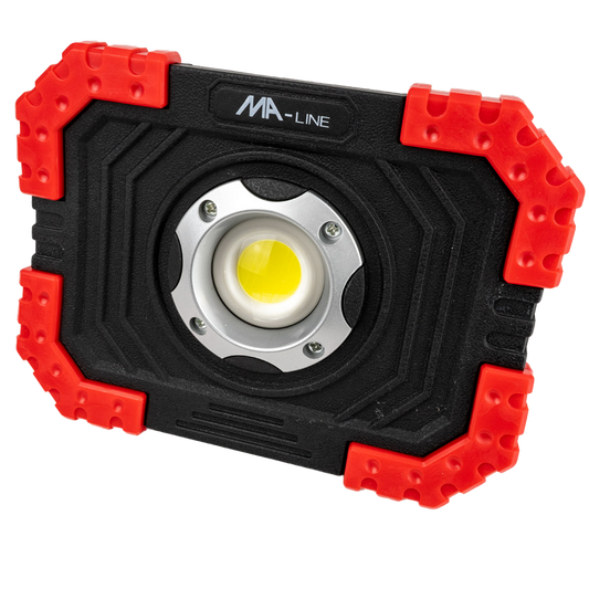 MA-Line MA-WL10C Portable Work Light, 570 Lumens, 10W COB