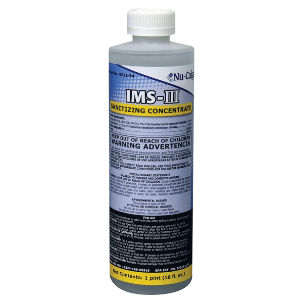 Nu-Calgon 4211-34 IMS-III Ice Machine Cleaner Sanitizer