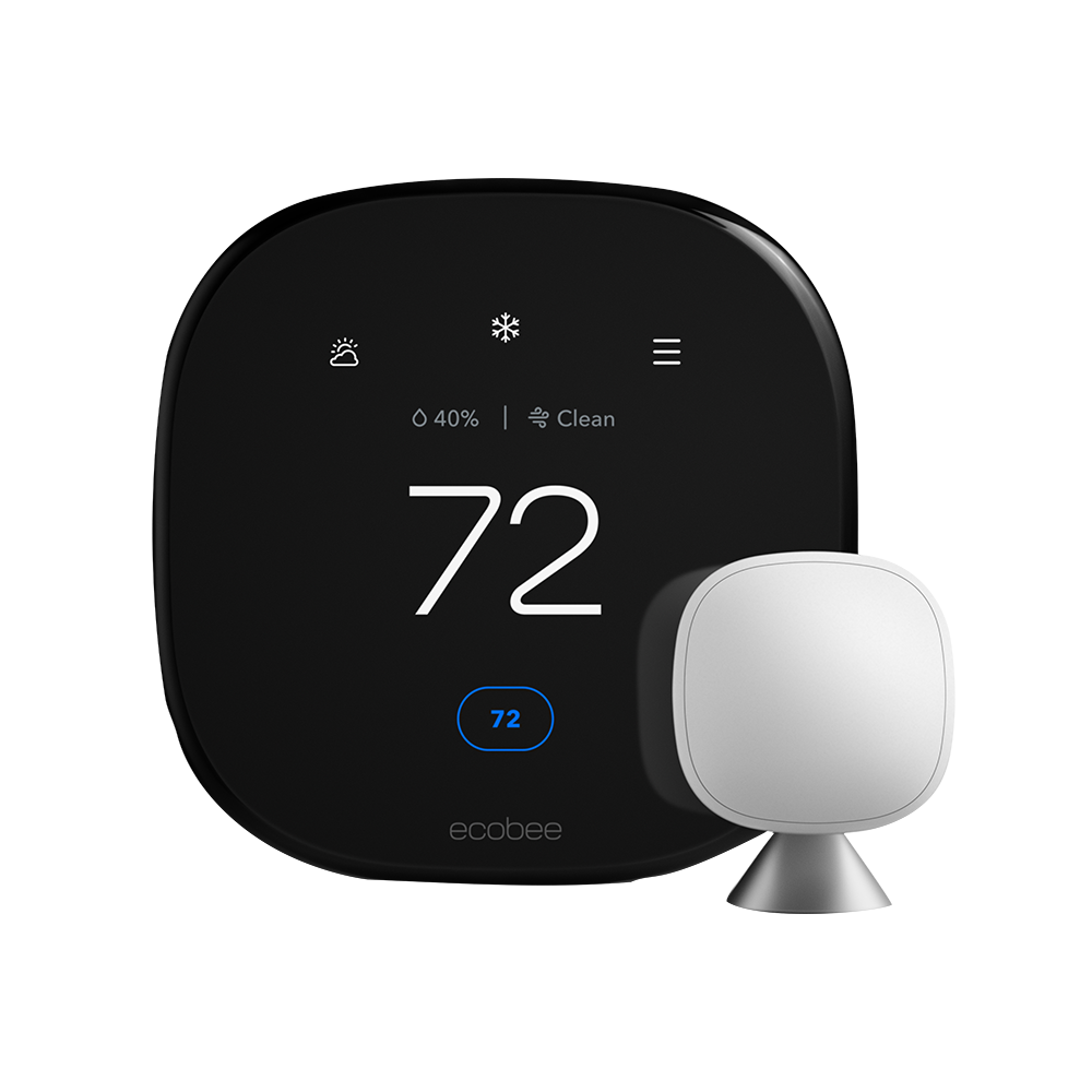 ecobee EB-STATE6P-01 Premium Smart Thermostat for Pro with SmartSensor