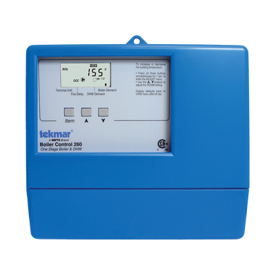 Tekmar 260 Boiler Control, One Stage Boiler & Domestic Hot Water