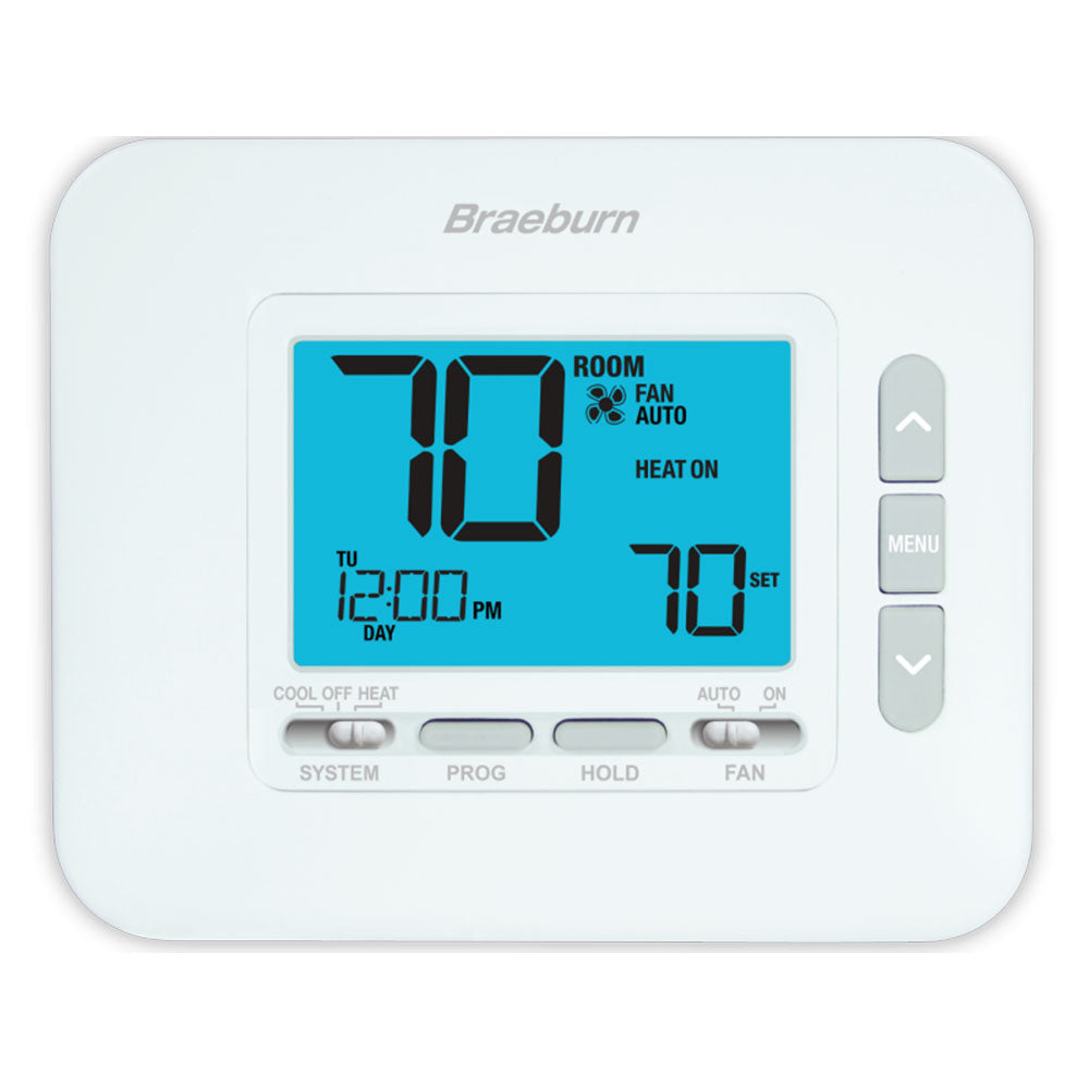 Braeburn 2030 1H/1C Programmable Thermostat with 4.4in Display