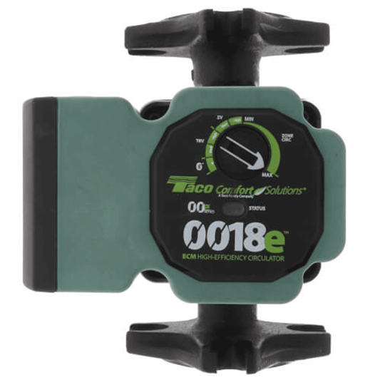 Taco 0018E-2F4 ECM High-Efficiency Circulator Pump with Bluetooth