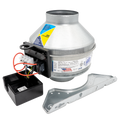 Fantech FG-4 4in Multi-Purpose Centrifugal Duct Fan, 120V