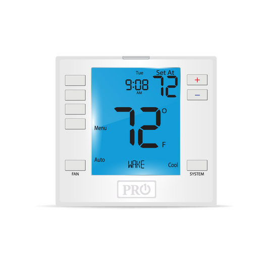 Pro1 IAQ T755 3H/2C 7-Day Thermostat, Battery or Hardwired