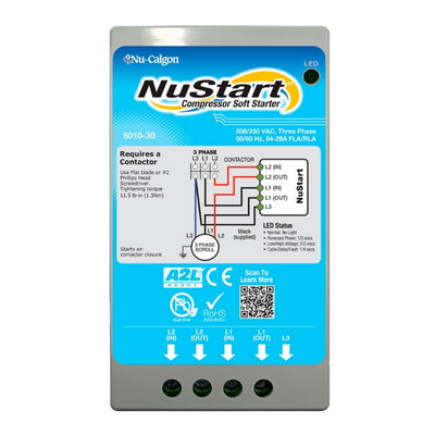 Nu-Calgon 5010-30 NuStart Soft Start 208-230V 3-Phase 4-28A HVAC