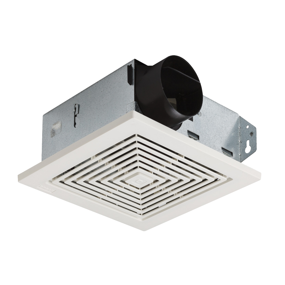 Broan 671 White 70 CFM Ventilation Fan, 6 Sones