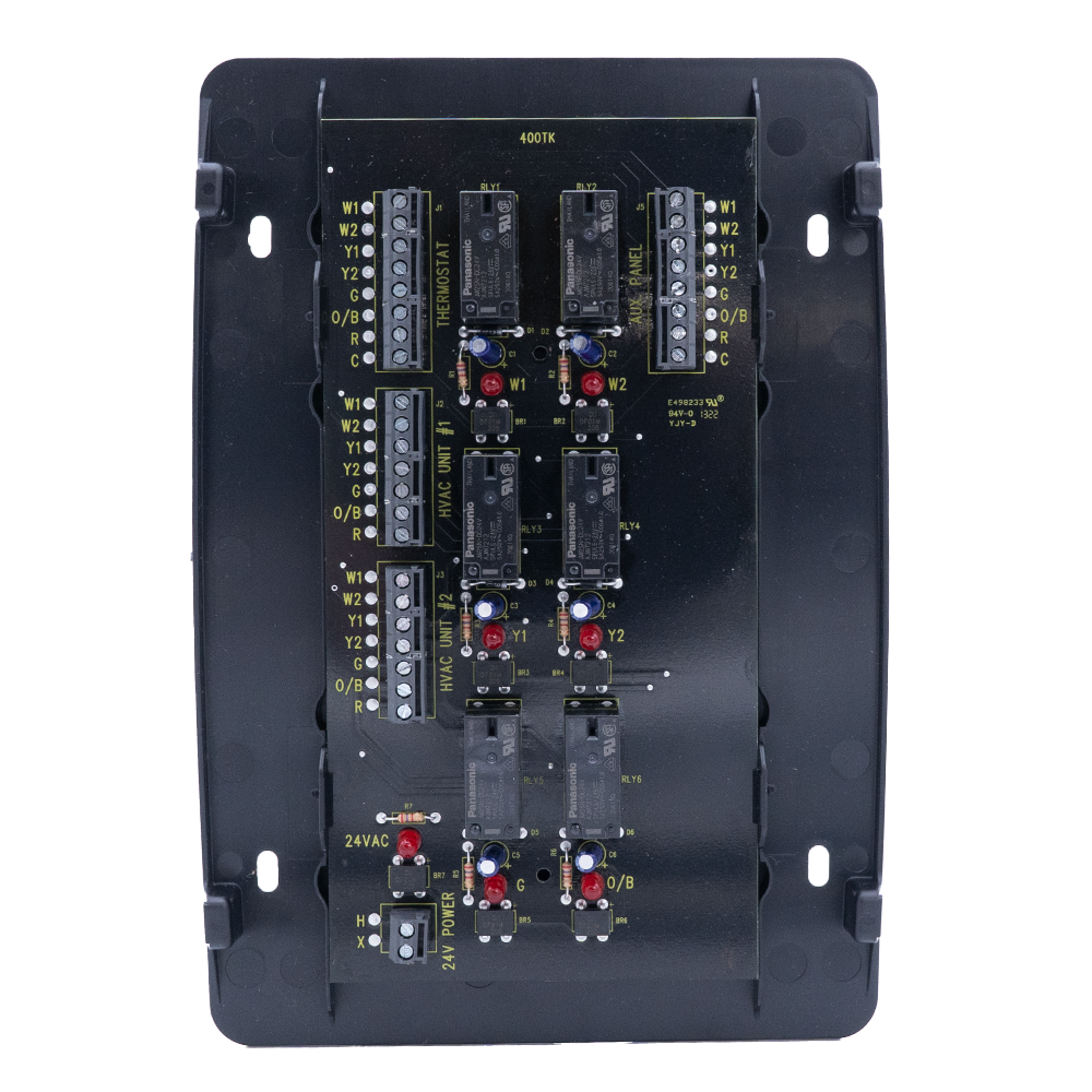 iO HVAC Controls iO-TWIN Universal Twinning and Paralleling Zone Panel