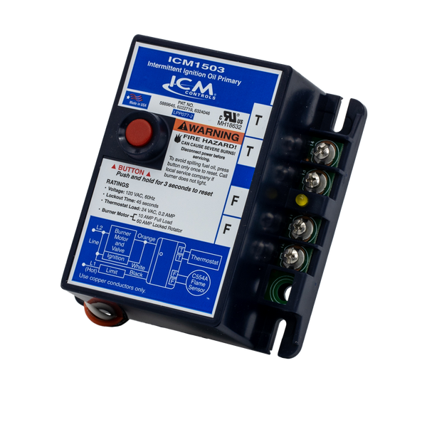 ICM Controls ICM1503 Intermittent Ignition Oil Primary Control