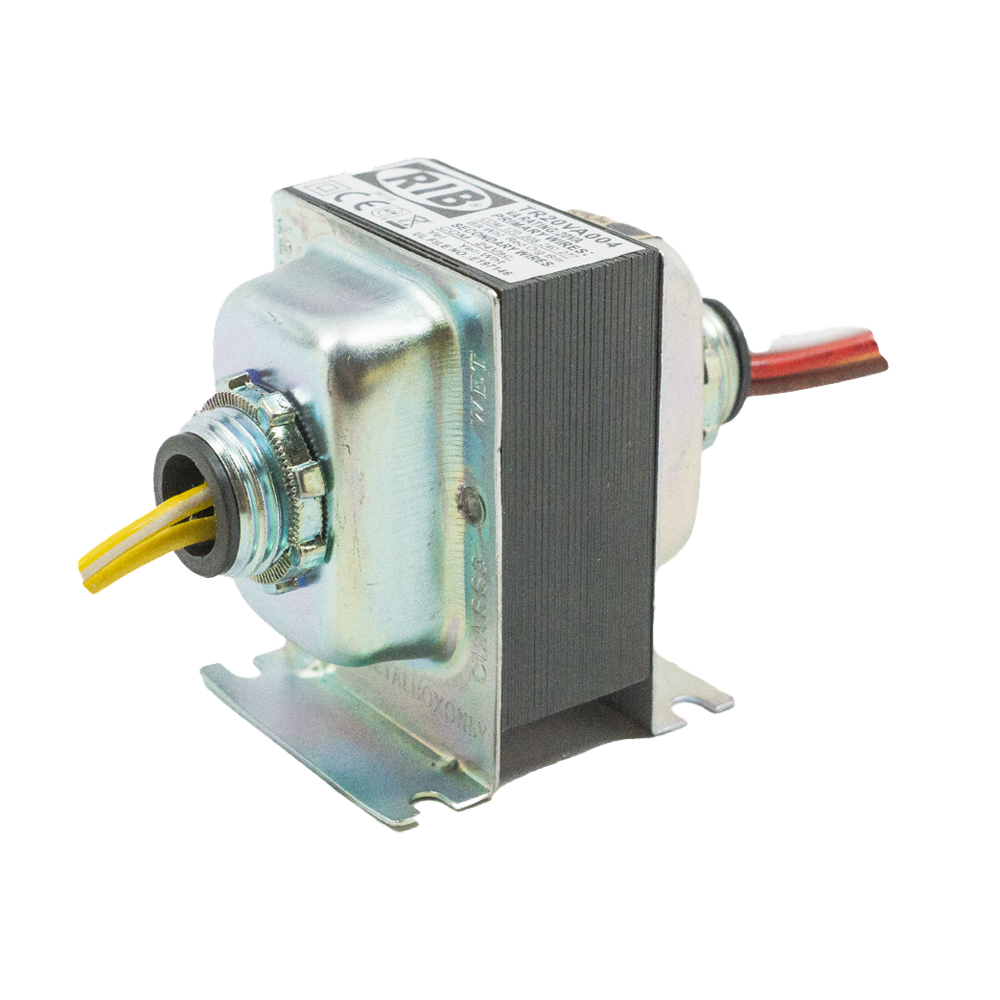 Functional Devices TR20VA004 120/24 20VA Foot and Dual Threaded Hub Mount Transformer