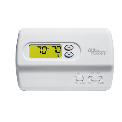 White-Rodgers 1F89-211 Non-Programmable Thermostat 2H/1C