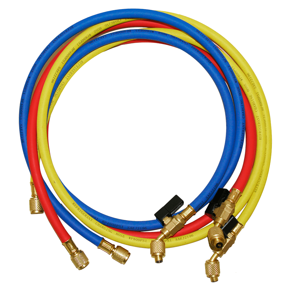 NAVAC NH5SC Refrigerant Charging Hose with Ball Valve