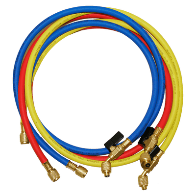 NAVAC NH5SC Refrigerant Charging Hose with Ball Valve
