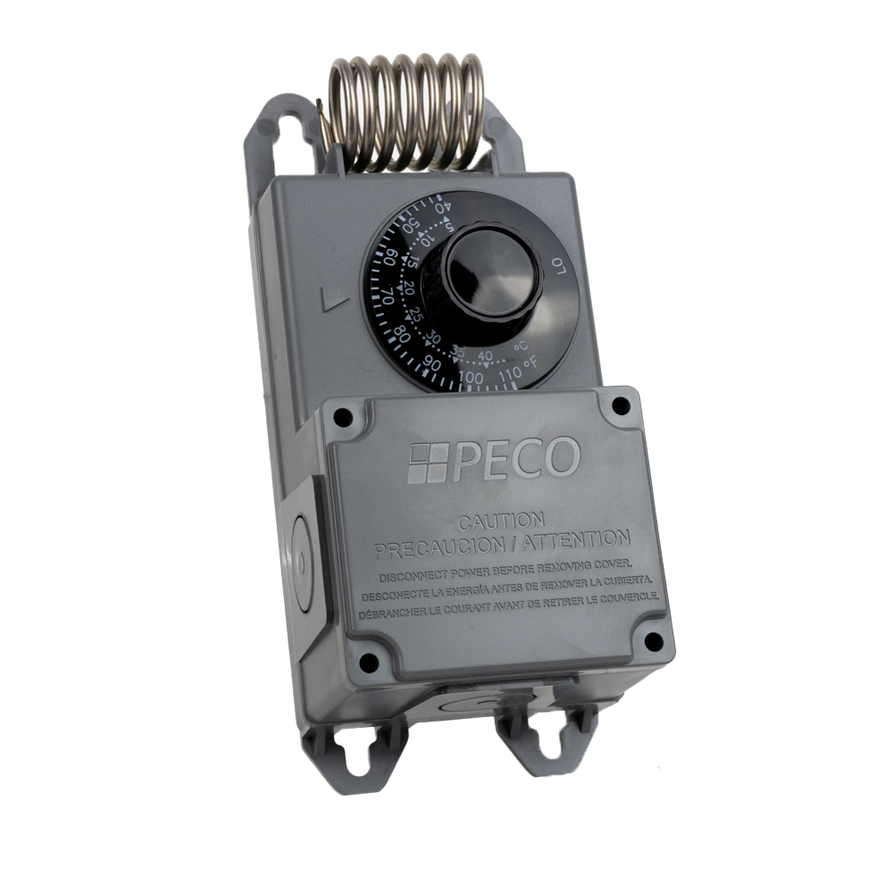 PECO TF115-001 NEMA 4X, Weatherproof SPDT, Line Voltage Thermostat