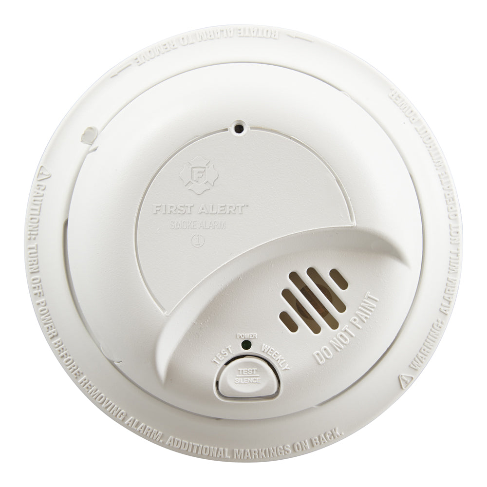 First Alert 9120B Hardwired Ionization Smoke Alarm with Battery Backup