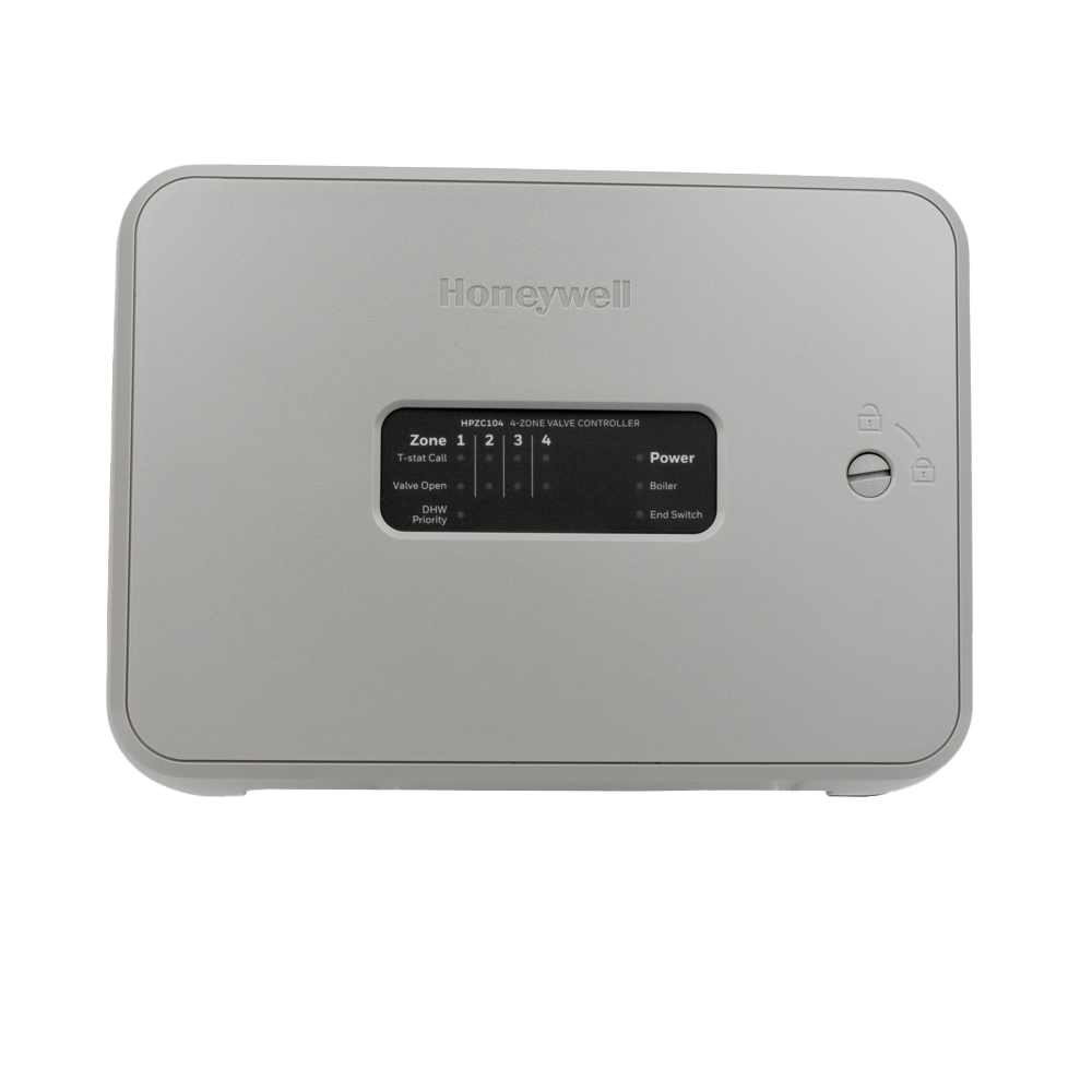 Honeywell HPZC104 Hydronic Four Zone Controller, Valve Zoning Panel