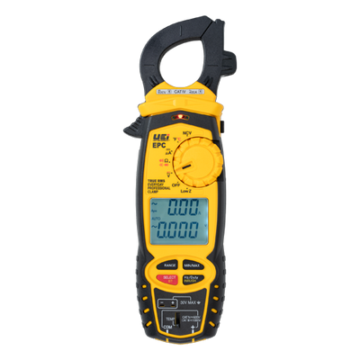UEi EPC True RMS Wireless Clamp Meter for HVACR 400A, Temperature, Inrush, App-Connected