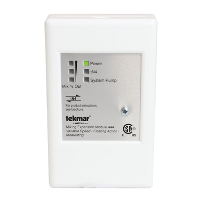 Tekmar 444 Mixing Expansion Module, Variable Speed, Floating Action, Modulating