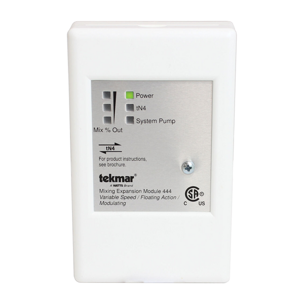 Tekmar 444 Mixing Expansion Module, Variable Speed, Floating Action, Modulating